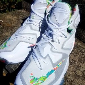 Lebron 13 Easter Orange